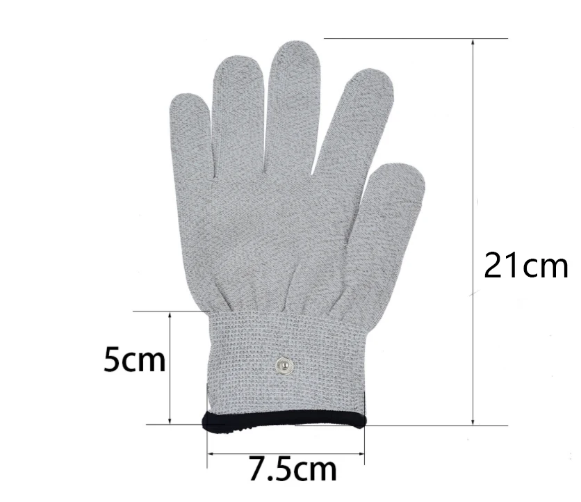 Electro Sex Toys Electro Shock Gloves Body Massage Electro Stimulation Penis Ring Fiber Conductive Massage Gloves Socks for Couple electric sex toys