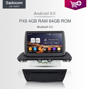 

DSP PX6 9" HD TDA7851 Android 9.0 8 Core 4GB RAM+64GB Car DVD Player For Mazda 3 Axela 2014 GPS Map RDS autoradio Bluetooth 5.0