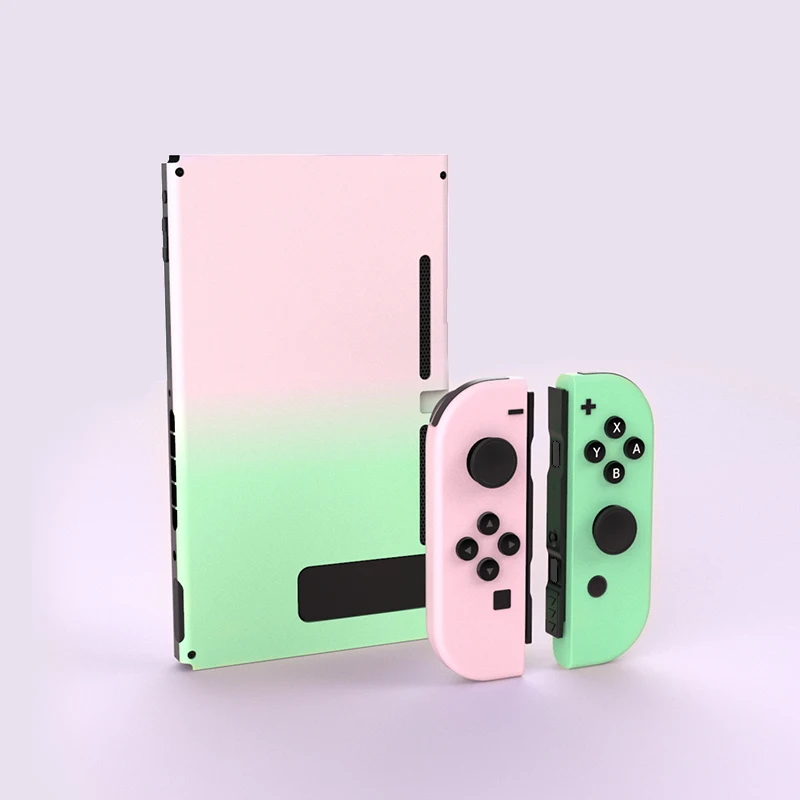Корпус Корпуса для Nintendo Switch Animal Crossing Console JoyCon Замена Nitendo Back Лицевая панель