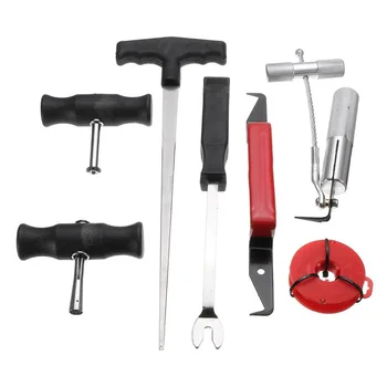 

7x Professional Car Windshield Remover Cut Tool Broach Threader Scroll Saw Set