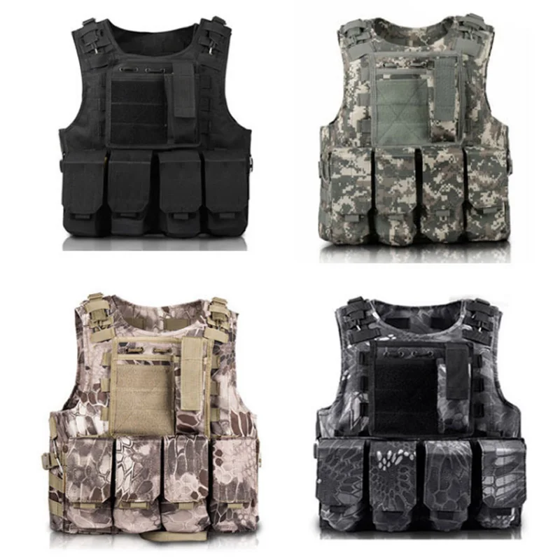 

Children Kids Vest Combat Carrier Breathable Multifunction for Outdoor Hunting FDX99