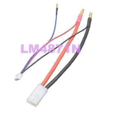 

DHL/EMS 50 LOTS 4mm Bullet Banana to Tamiya Female Lead Wire & JST-XH Balance Plug LiPo Battery -d2