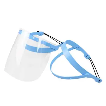 

1Pc Face Mask Anti-fog Portative Transparent Adjustable Utility Face Mask Face Shield for Dentist Mouth Protecting Dental