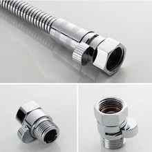 G1/2 дюйма латунь распределительный поток воды контроль прямой через запорный угол ванна воды аксессуары для кранов