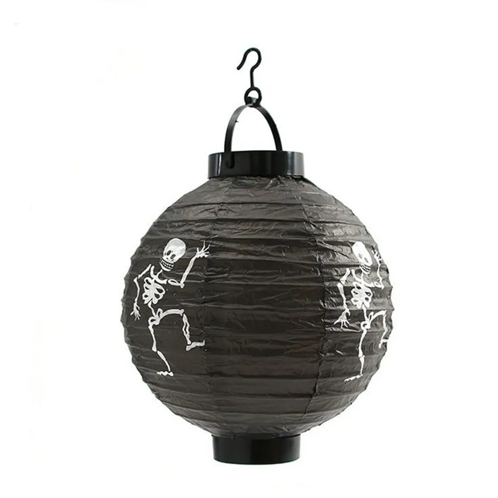 Halloween Decorations Glowing Paper Lanterns Decorative Props Halloween Paper Lanterns Lighting Halloween decoration home decor