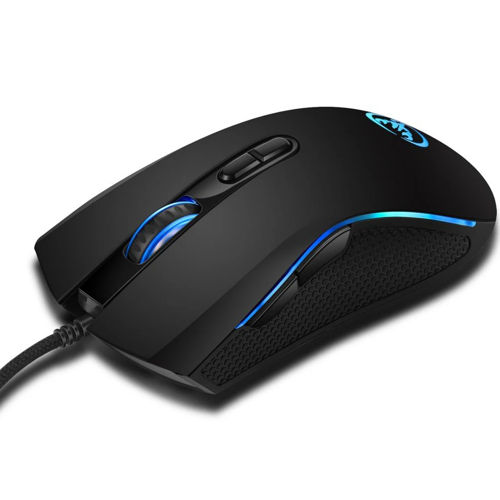 Wired Gaming Office Home Mouse Adjustable 3200 DPI Optical Sensor 7 RGB Back Lighting