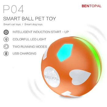 

P04 Cat Toys Interactive Automatic Rolling Ball Dogs Seen