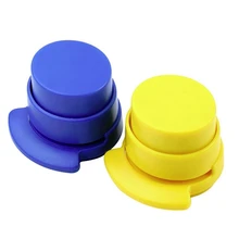 2 pcs Office Staple Stapleless Stapler Home Paper Binding Binder Paperclip