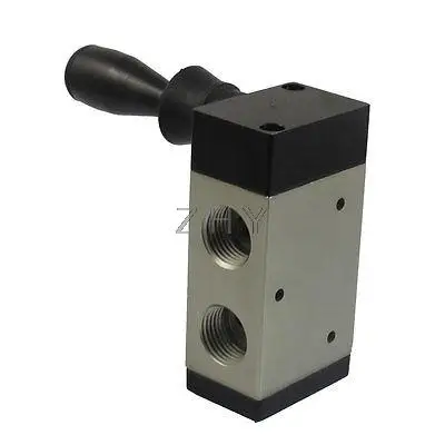 

1/2"PT Air Inlet Three Way Two Position Manual Hand Pull Valve 3H410-15