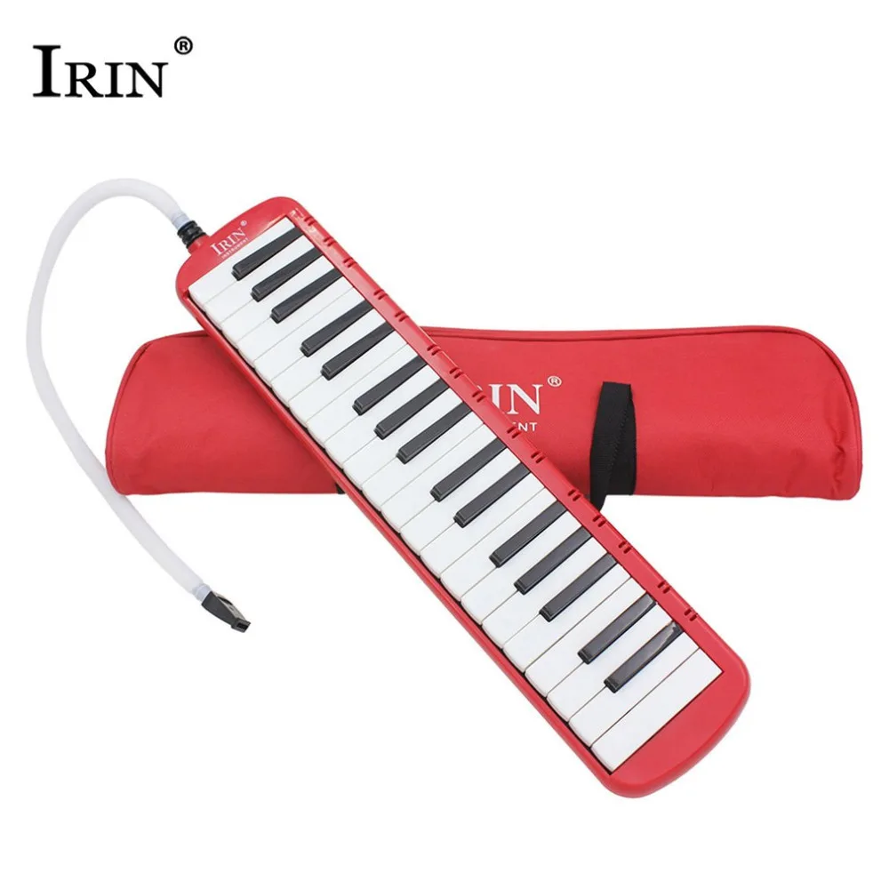 IRIN 37 Фортепиано стиль ключи мелодика детей студентов музыкальный инструмент губная гармоника рот орган портативный губная гармоника Pianica