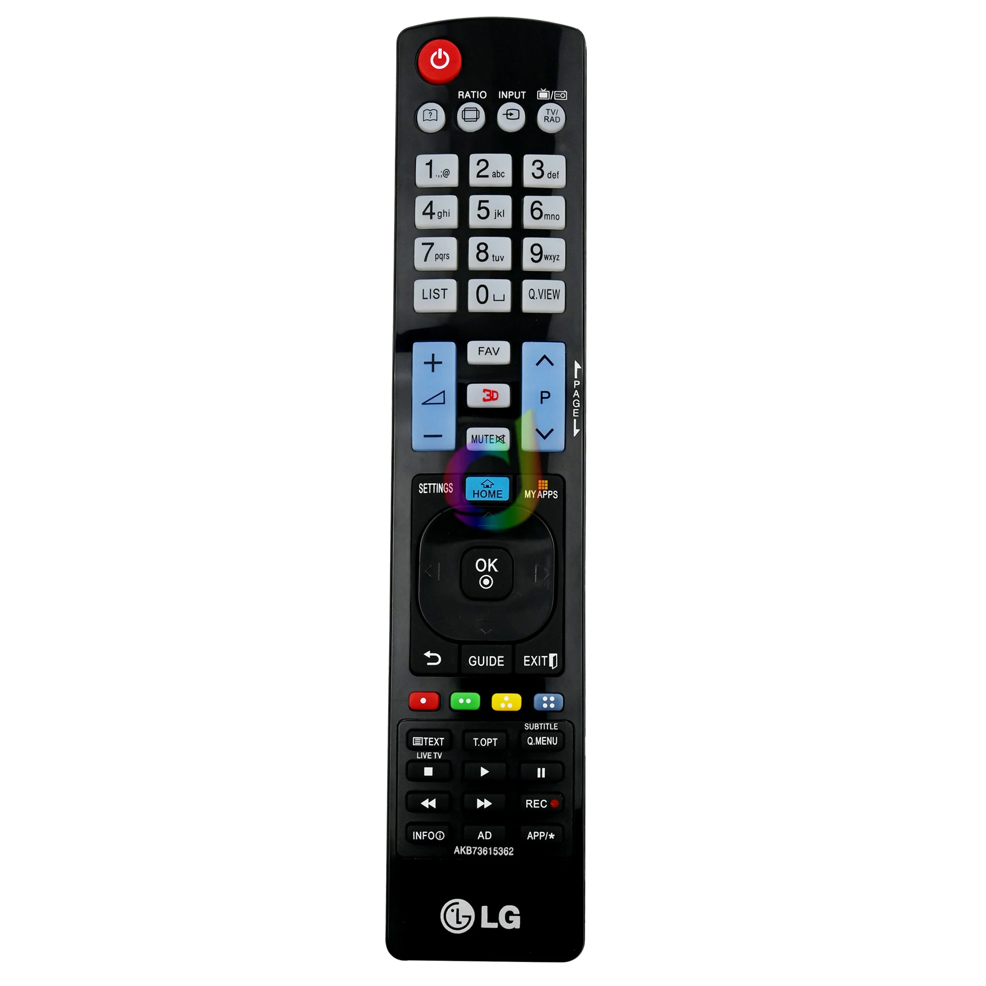 Новый пульт дистанционного управления AKB73615362 для LG 3D умный телевизор LCD AKB73615303