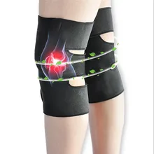 1 пара Регулируемый турмалиновый самонагревающийся наколенник Магнитная терапия наколенник для облегчения боли при артрите Поддержка коленной чашечки