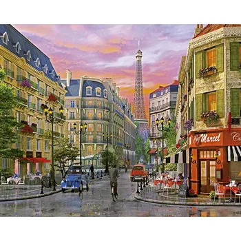 

ROYALDREAM DIY Painting By Numbers Acrylic Paint By Numbers HandPainted Oil Painting On Canvas For Home
