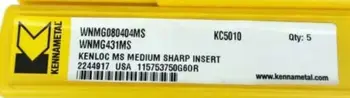 

10PCS KENNAMETAL WNMG080404MS KC5010