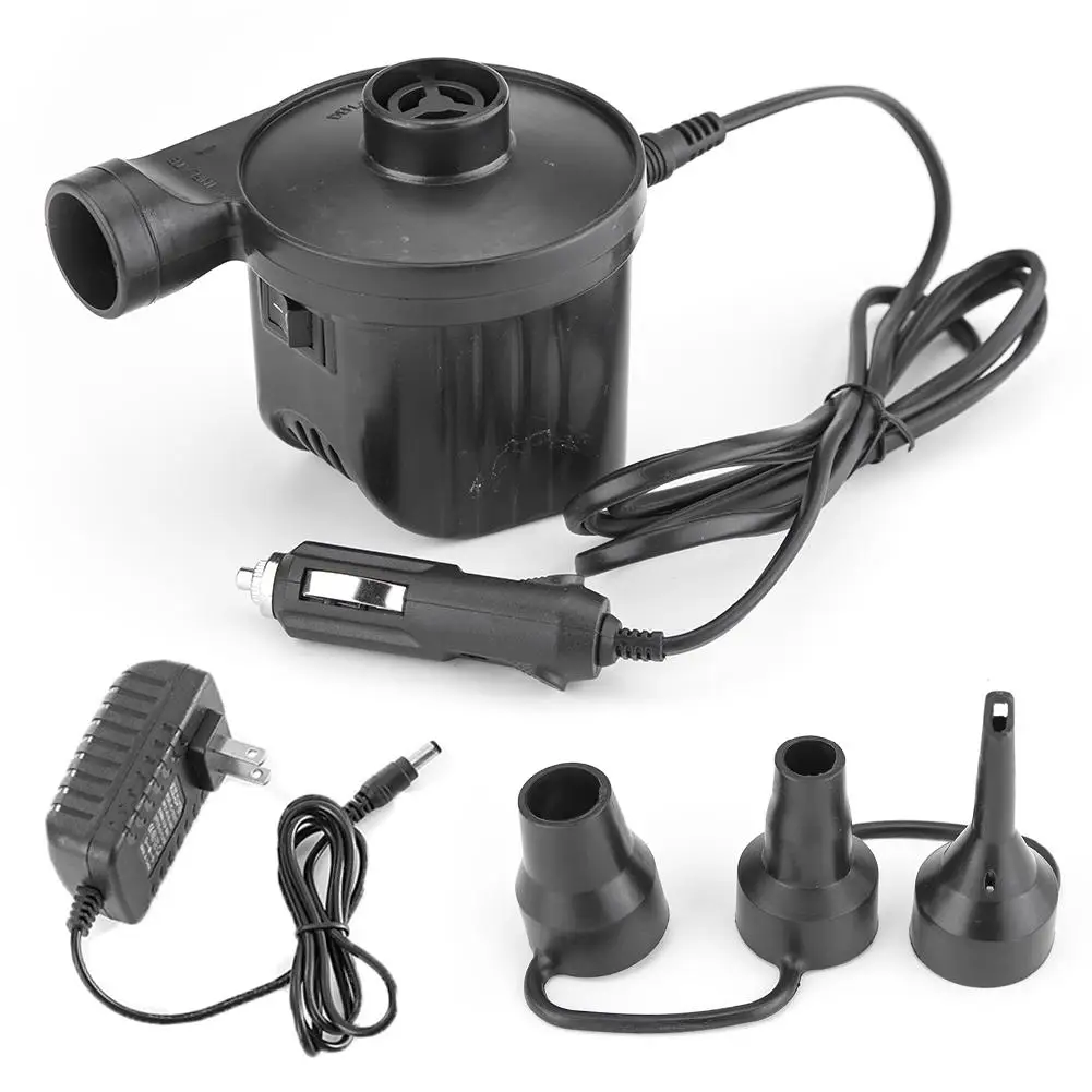 60W Quick Air Filling Portable Inflator Electric Air Pump Household