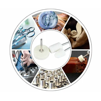 

Pad Polishing Wheel Set Cone Tips Jewelry Stones Glass Ceramics 129pcs