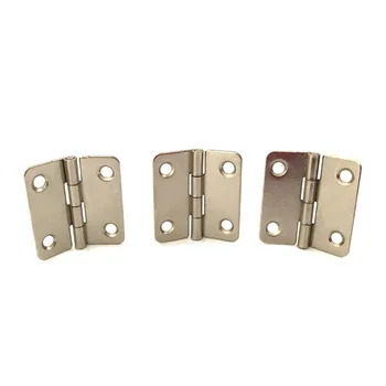 

Ornaments Wooden Box Black Hinges Cabinet Furniture Accessories Mini visagras hinge Tool Box Articulated Joint