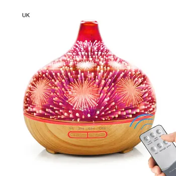 

Mini Home Humidifier Gift Ultrasonic Creative Air Conditioning Aromatherapy Purification 3D Glass Humidifier