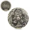 Mayan Aztec Calendar Souvenir Prophecy Commemorative Coin Art Collection Gift Present Interesting ► Photo 3/3
