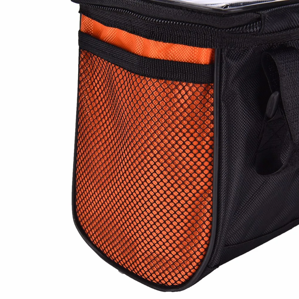 Mountain Bike Handlebar Bag Bicycle Front Basket Storage Bag Outdoor Cycling Riding Pack Cycling Bicycle MTB Bike Accessories