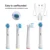 4x Сменные Головки Щеток Для Электрической Зубной Щетки Oral-B Fit Advance Power/Pro Health/Triumph/3D Excel/Vitality Precision Clean
