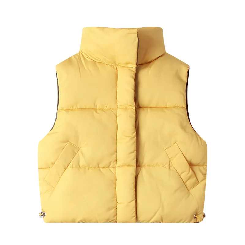 Children Vests Coats 2-8Y Winter Autumn Thickened Cotton Unisex children vest