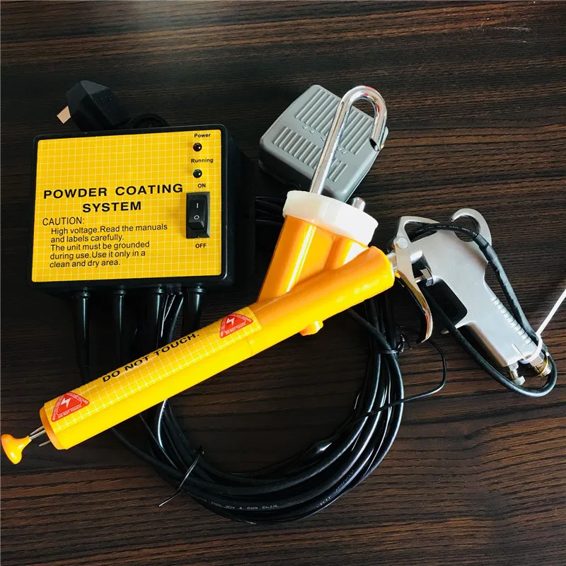 Portable Powder Coating System Paint Sprayer Gun110V//220V Upgraded Easy to Use