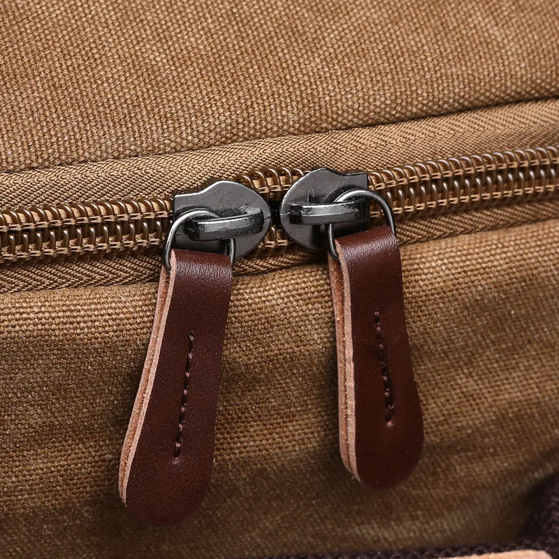 

2019 New Style Korean-style Outdoor Business Fashion Large Capacity Travel Multi-Purpose Canvas Backpack Laptop Backpack