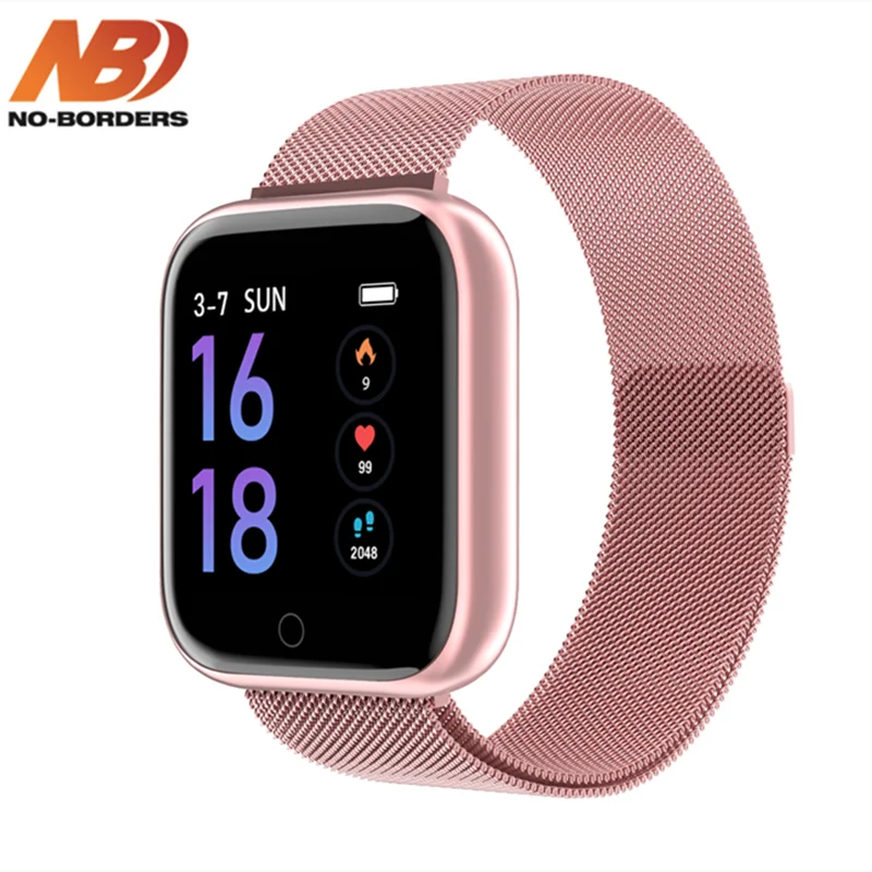 Женские Водонепроницаемые Смарт-часы T80 IWO 8 mate Bluetooth Smartwatch для Apple IPhone Xiaomi монитор сердечного ритма фитнес-трекер