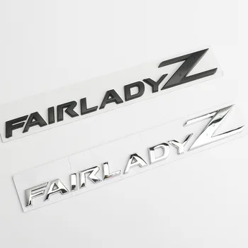 

For Nissan Fairlady Z Logo Emblem Badge Xterra Murano X-Trail Tiida Almera Qashqai Leaf Metal Car Rear Trunk Sticker Accessories