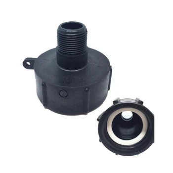 

1000L S60X6 IBC Thread Adapter For 1/2'' 3/4'' 1'' 2'' Plug Connector Tank Replacement Valve Faucet Home Garden Water Connector