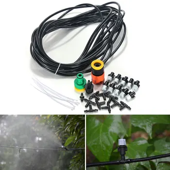 

Misting Sprinkler 10 Sprinklers Cooling Watering Spray Nozzle Water Sprinkler 10M Irrigation System Gardening Supplies