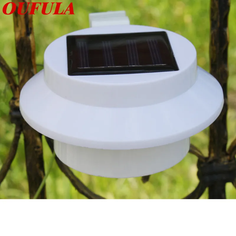 

AOSONG Solar Wall Light Fence Light 3led Outdoor Waterproof Fence Sink Light Garden Landscape Light Lighting