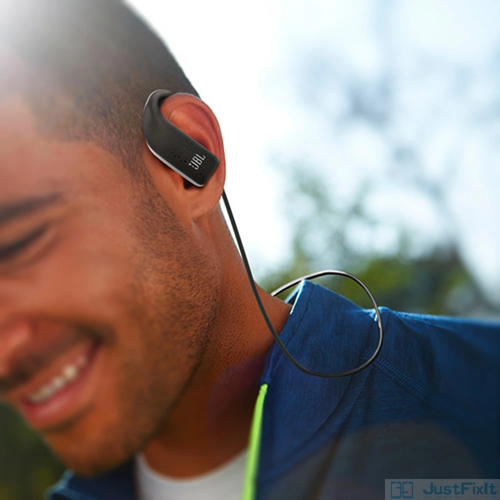 Earphone JBL Grip 500 Wireless Bluetooth Sports Headphone Headset Bass Sound Earbuds Touch Control Sweatproof Handsfree with Mic