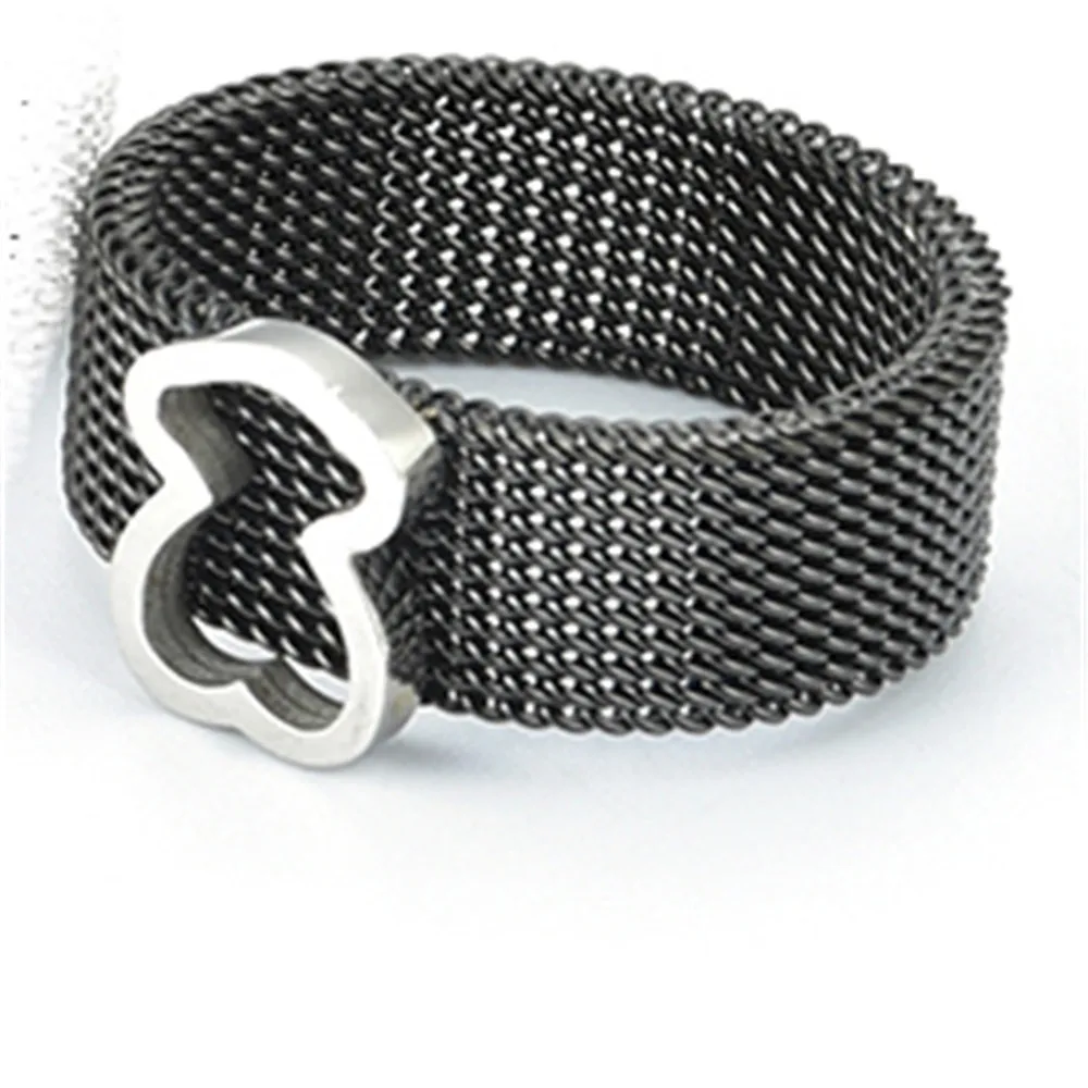 

bear ring Bride Accessories stainless steel ring with Wholesale price nice sharp very hot sell Fashionable Elegant bear ring
