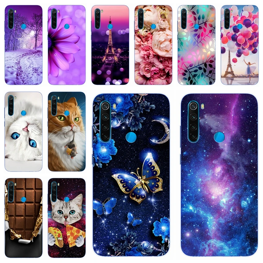 Phone Case For Xiaomi Redmi Note 8t 8 pro Silicone Cover on Coque Xiomi t Bumper Capa |