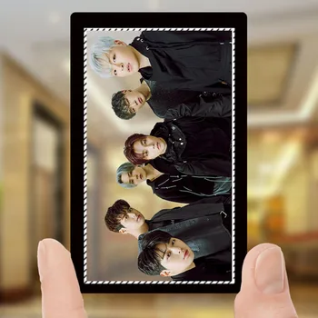 

Kpop iKON i DECIDE PVC Clear Photo Card YunHyeong ChanWoo HD Photocard Collective Cards