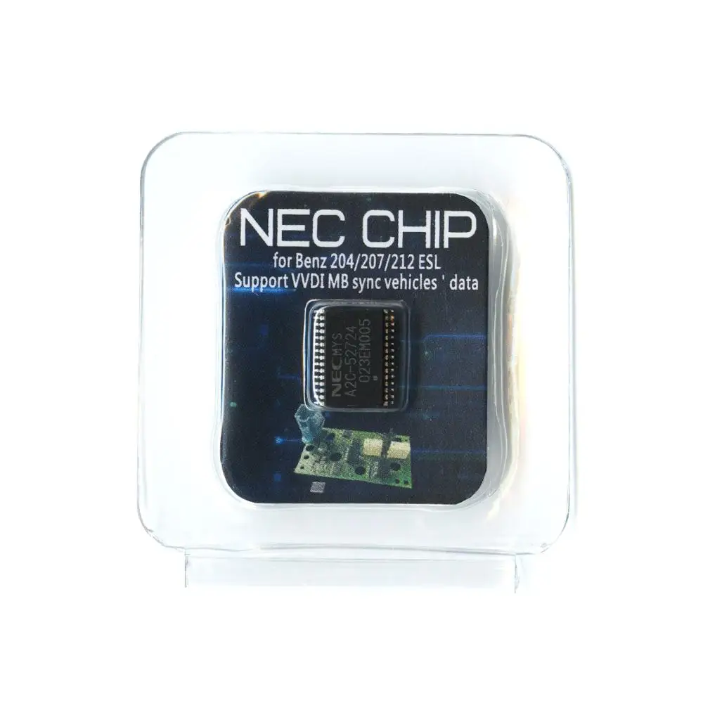 Новейшая модель A2C 45770 52724 чип NEC для Benz W204W207 W212 ESL ELV Чип mercedes работы VVDI MB BGA