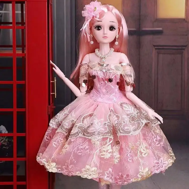 1/3 60 см 20 подвижных шарнирных кукол BJD модные куклы с 3d глазами и одеждой ювелирные