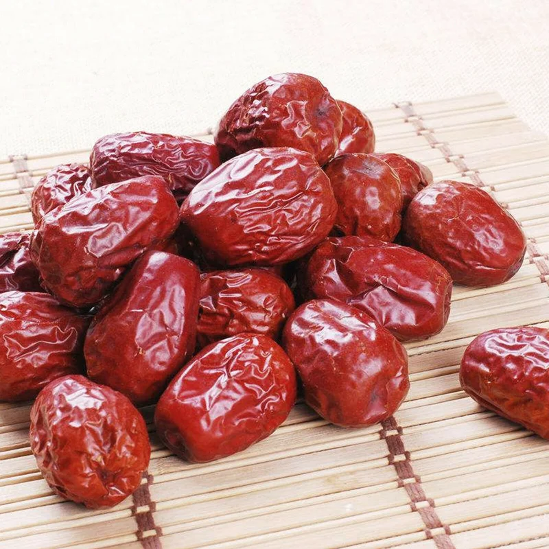 Естественная здоровая пищевая закуска JUJUBE китайские 100% органические сушеные