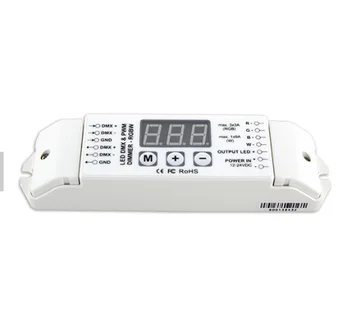 

RGBW dmx512 decoder rgbw led strip DMX controller