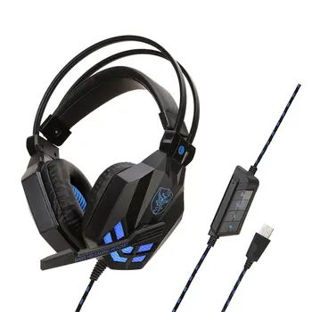 

SY860MV 7.1 Channel Stereo Gaming Headset Detachable USB Control Headset