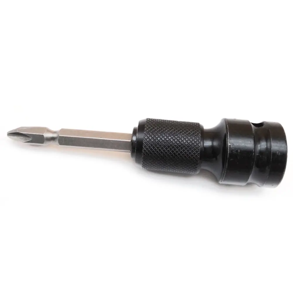 DWZ 1/2   Square to 1/4   Adapter 1/2 Drive to1/4 Hex Shank Socket Adapter Converter