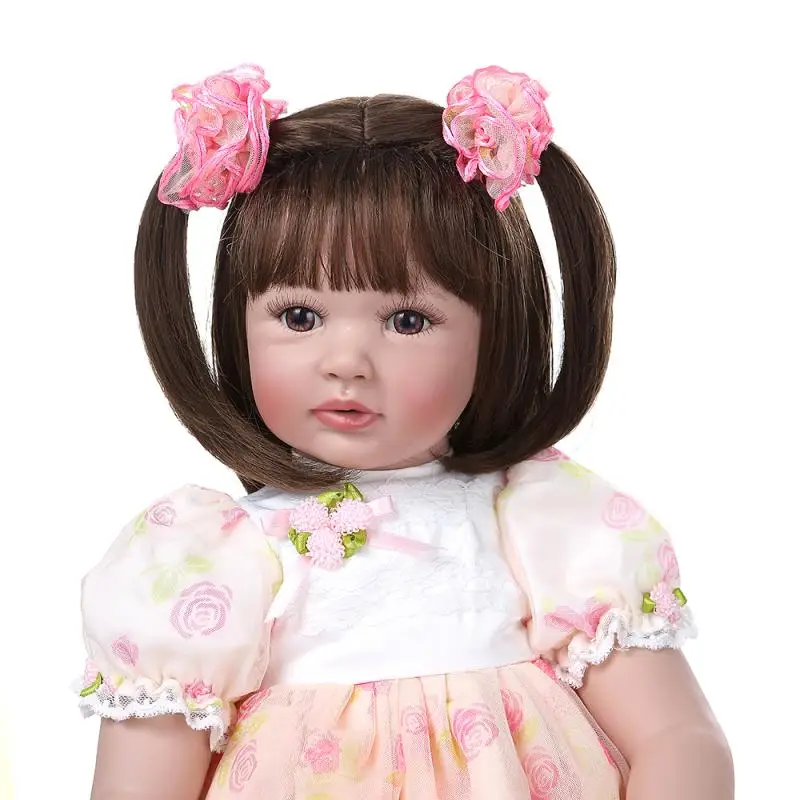 NPK бренд bebe reborn Малыш принцесса кукла красивая юбка девушка силиконовые виниловые куклы подарок playmate boneca 60 см