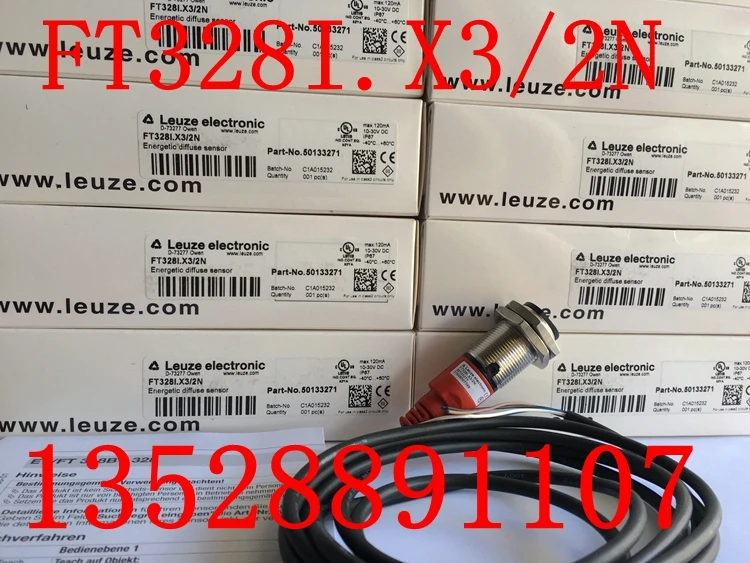 

100% Новый оригинальный оптоэлектронный датчик leuze FT328I.X3/2N, замена FT328I.100F.3 / 2