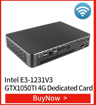 MSECORE Intel I3 8100 GTX1050TI 4G Дискретная карта мини ПК Windows 10 HTPC неттоп barebone linux игровой настольный компьютер 4K HD WiFi