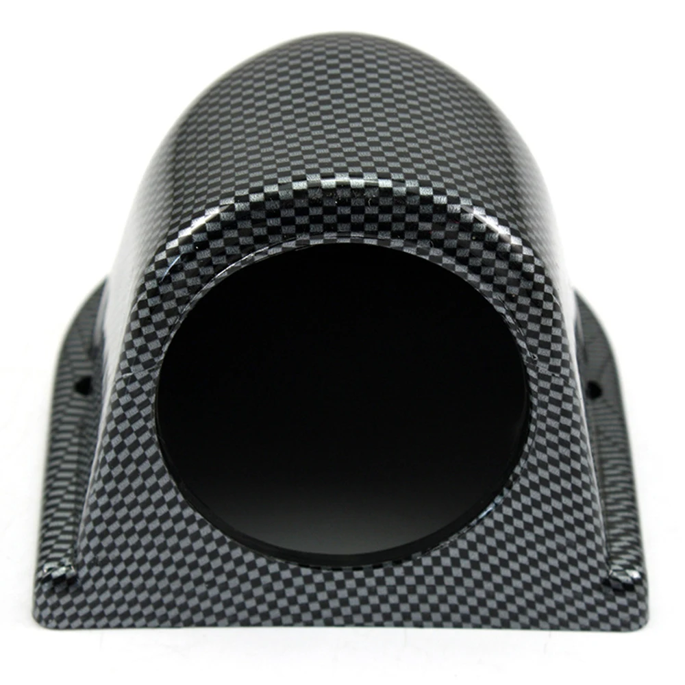 Автомобильный манометр держатель измерителя из углеродного волокна Замена Универсальный Черный ABS пластик