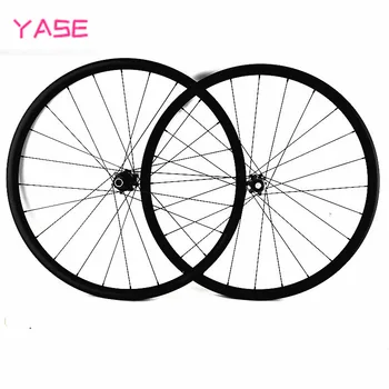 

27.5er asymmetry 33.5x25mm bike wheel carbon wheelset tubeless hookless mtb wheelset FASTace DH825 bicycle disc wheel carbon rim