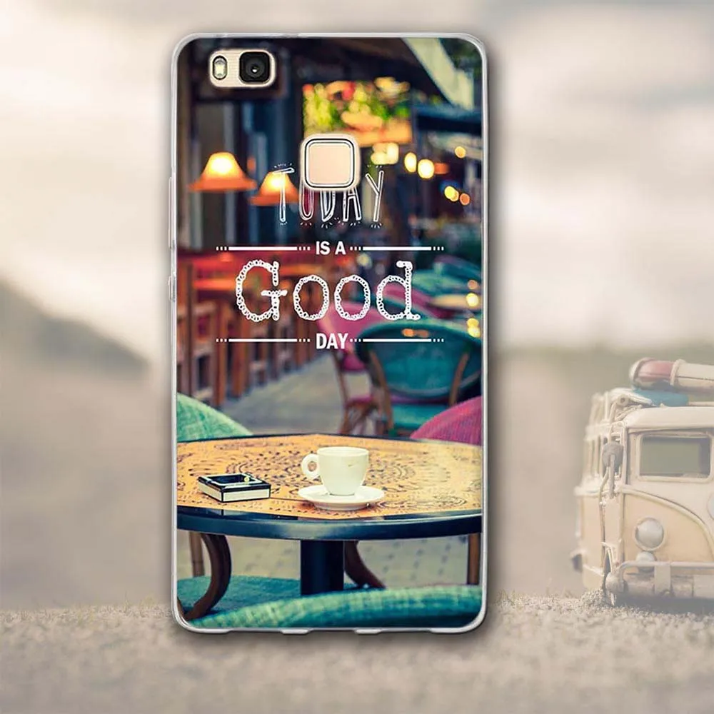 Мягкий чехол из ТПУ для huawei P9 Lite/G9 Lite, чехлы с рисунком, чехол для huawei P9 Lite, мягкий силиконовый чехол для huawei G9 Lite, чехол