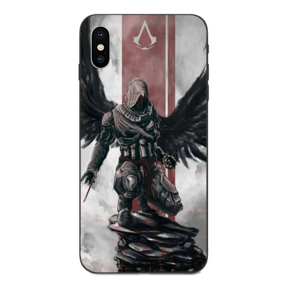 as picture Assassins Creed игра фигура для Huawei Honor 5A 6A 6C 7A 7C 7X 8A 8C 8X9 10 P8 P9 P10 P20 P30 Мини Lite Plus Мягкий, роскошный, из ТПУ - Цвет: as picture